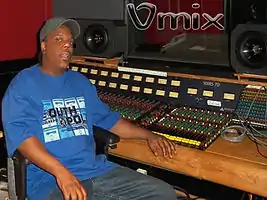 at  DJ U-Neek's Green Giant Studios 2008