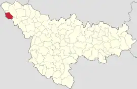 Location in Timiș County