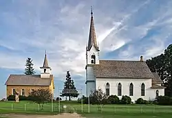 Valley Grove historic churches in Wheeling Township