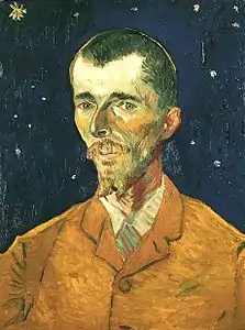 Eugène Boch (The Poet), 1888Oil on canvas, 60 x 45 cmMusée d'Orsay, Paris (F462)