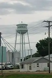 Water tower in Vandalia