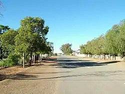 A road in Vanwyksvlei