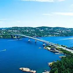 View of the Varodd Bridge