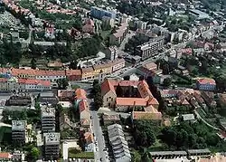 Aerial photography of Vasvár