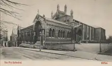 Postcard, ProCathedral exterior, undated (probably early 20th cent.)