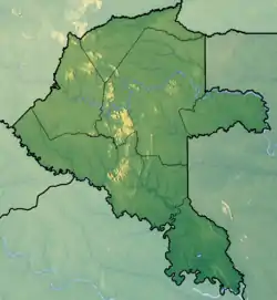 Topography of the department