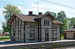 Vedums railway station in Sweden