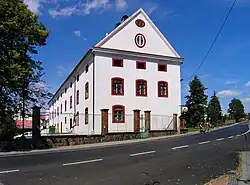 Historic brewery building