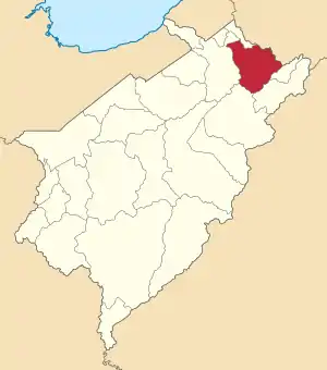 Location in Mérida