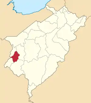 Location in Mérida