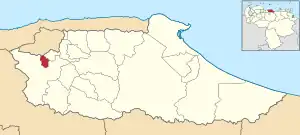 Location in Miranda