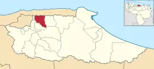 Location in Miranda