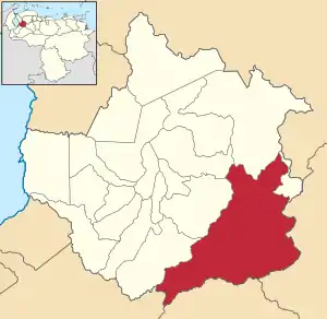 Location in Trujillo