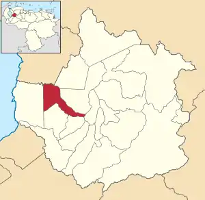 Location in Trujillo