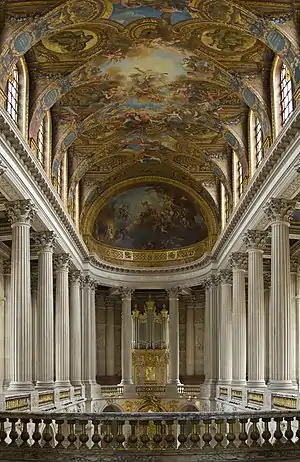 Chapel of the Palace of Versailles, 1696–1710