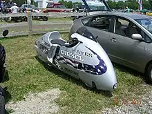 Fred Hayes Diesel Streamlined Motorcycle