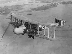 RAF Vickers Victoria J7924, photographed over Iraq