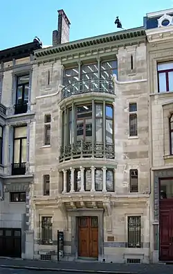 Victor Horta (1892/93): Hôtel Tassel, Brussels.