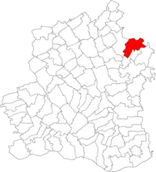 Location in Teleorman County