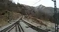 Vall de Núria Rack Railway - Rail tracks