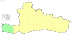 Location of Viešvilė Eldership