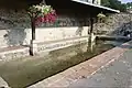 Lavoir prés de church of Saint-Laurent.