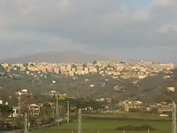 The skyline of Anagni