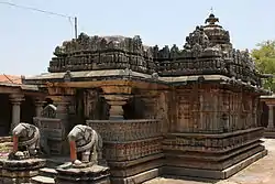 Chennakeshava temple (1163 A.D.) at Hullekere in Hassan district