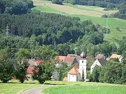 View over Achdorf