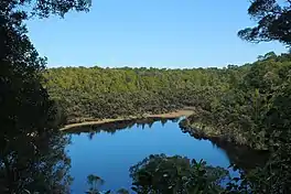 View over Lake Wilkie