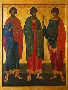 Martyrs of Vilnius, Sts. Anthony, John, and Eustathios.