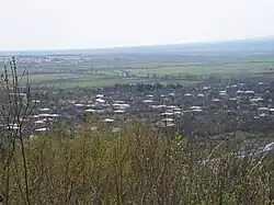 View of Pshaveli from the Church of Tskarostavi