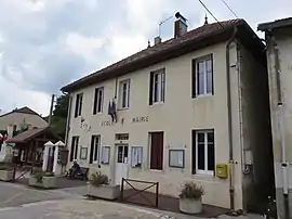 The town hall in 2018.