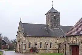 The church in Villeberny