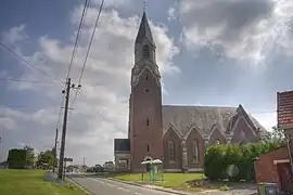 The church of Villers-au-Flos