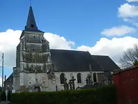 The church of Villers-l'Hôpital