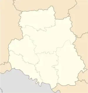 Chetvertynivka is located in Vinnytsia Oblast