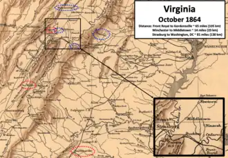 old map of Virginia