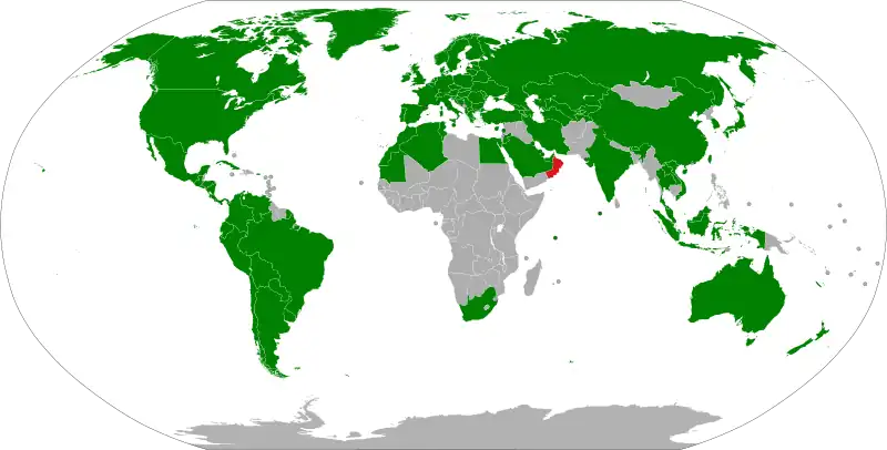 Image 14Visa policy of Oman   Oman   Visa-free  Visa required (from Tourism in Oman)