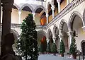 The courtyard of Palazzo Vitelleschi