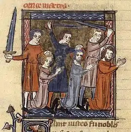 Martyrdom of Sts. Vitus, Modestus, and Crescentia.