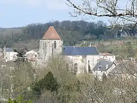 The church in Vivonne