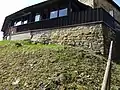 Hohenrechberg Castle, restaurant and café in southern part of the bailey