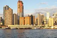 West Midtown Ferry Terminal on the Hudson River