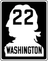 Primary State Highway 22 marker