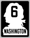 Primary State Highway 6 marker