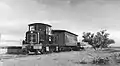 Z1151 with a small train in Walloway, South Australia, circa 1996