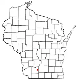 Location of the Town of Brigham