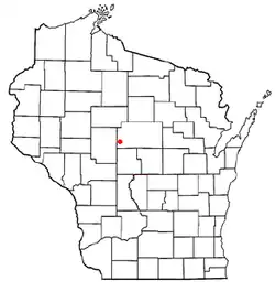 Location of Brighton, Wisconsin