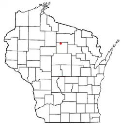 Location of Wilson, Wisconsin